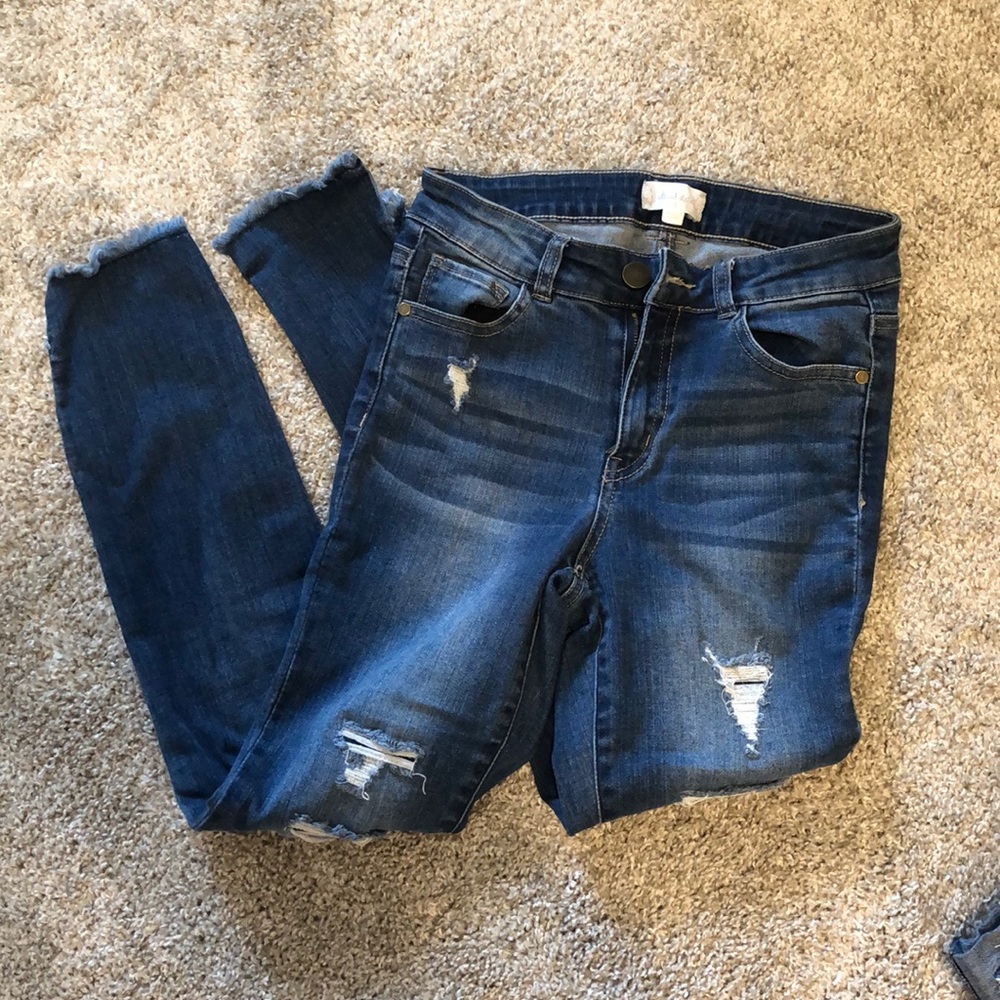 Altar’d State Fray Hem Jeans